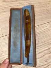 vintage SOVIET  Russia manual straight razor -  Extra 1965 made in the USSR picture