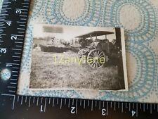 A343  VINTAGE TRAIN ENGINE PHOTO Railroad ANTIQUE TRACTORS AT HAY BALING picture