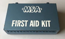 Vintage MSA First Aid Kit Wall Mountable picture