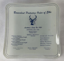 Elks Lodge Lodge No. 1931 Levittown , New York Glass Ashtray   picture