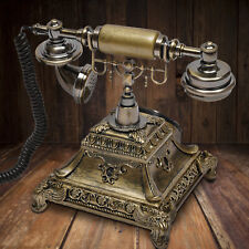 Vintage Handset Rotary Dial Phone Antique Old Fashioned Telephone European Style picture
