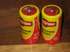 2 Vintage RAY-O-VAC 