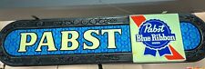 Vintage PABST Blue Ribbon 37 Inch Beer Bar Light Sign Working Perfect LOOK picture