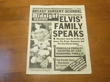 1977 NOVEMBER 1 MIDNIGHT GLOBE NEWSPAPER - ELVIS' FAMILY SPEAKS - NP 4734 picture