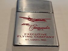 Working Old Lighter  Advertising Wind Master Aero Design Commander 560A  Plane picture