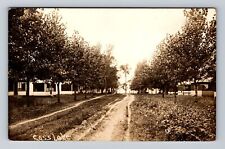 Cass Lake MI-Michigan, RPPC, Scenic View, Antique, Souvenir, Vintage Postcard picture