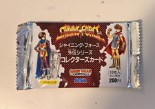 Sega Shining Force Side Story Card Collection Pack Sealed Rare picture
