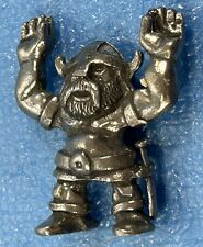 Vintage Tinn Per Norway Handcast Pewter Viking Miniature Figurine Silver-Tone picture