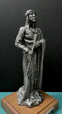 Michael Ricker Pewter Native American Apache Indian Wars Cochise Rifle Sculpture picture