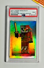 2021 Panini Minecraft PSA 9 Pig Zombie Adventure Limited Edition picture