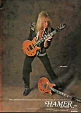 1991 Jeff Watson for Hamer Guitars - Vintage Ad picture