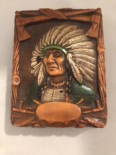 Vintage Native American Playing Card Box picture