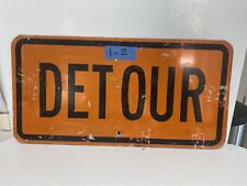 Vintage Street Sign (Detour) 12