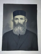 JUDAICA Jewish Antique Rabbi Eastern Europe big size image picture