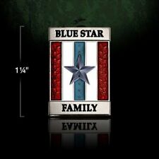 BLUE STAR FAMILY MEMBER SERVED MILITARY LAPEL PIN  picture
