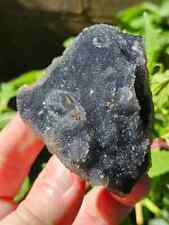 146g Sphalerite/Black Sphalerite/Sparkles/All Natural Mineral/Crystal picture