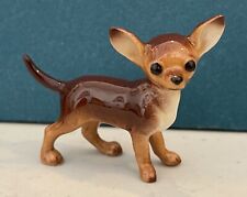 Retired Hagen Renaker Brown Mama Chihuahua Dog Excellent Condition picture