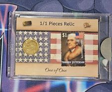 2020 Pieces Of The Past Thomas Jefferson Authentic Relic  1/1 The Bar picture