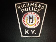 Richmond Kentucky Police Department Patch picture