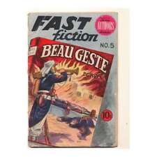 Fast Fiction (1949 series) #5 in Very Good minus condition. Seaboard comics [b| picture