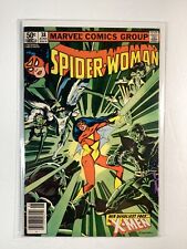 SPIDER-WOMAN (1978 MARVEL 1st Series) #38 VG 4.0 X-MEN CROSSOVER~STEVE LEIALOHA picture