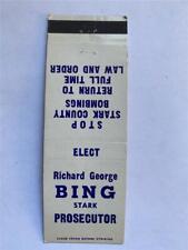 1950's Elect Richard George Bing 