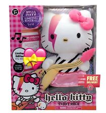 Hello Kitty 30cmLimited Edition Plush - Teddy Rock Kitty💝FREE Postage picture