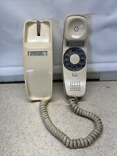 Vintage Western Electric Trimline Rotary Phone Bell System Beige UNTESTED picture