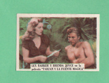 Lex Barker/Tarzan    1961  Astros Del Cine Film Star Card Rare picture