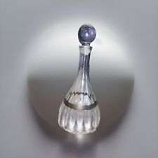 VTG Leaded Crystal” Lavorato A Mano” Cristall Greek Key 925 Decanter /stopper A+ picture