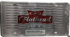 CAO Cigars Flathead Metal License Plate Go Full Throttle  Man Cave  *Free Ship* picture