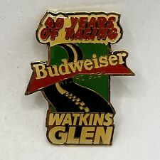Bud At The Glen 40th Anniversary Watkins Glen Speedway NASCAR Race Hat Pin picture