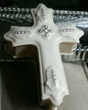 Lenox Porcelain Rosary Box Shaped Like A Cross picture