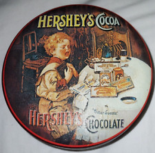 Vintage 1993 Hershey's Cocoa Bittersweet Chocolate crying child tin Bristo Ware picture