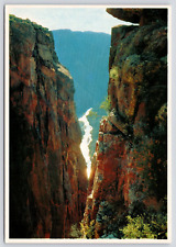 Postcard Gunnison National Monument Colorado The Gunnison River In Black Canyon picture