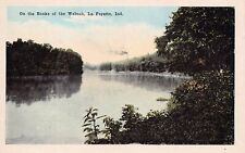 Lafayette IN Indiana Wabash River Tippecanoe County Early 1900s Vtg Postcard B2 picture