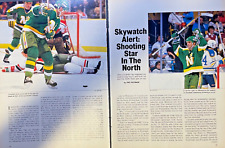 1986 Dino Ciccarelli Minnesota North Stars Hockey Player illustrated picture