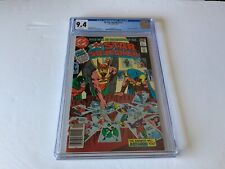 ALL STAR SQUADRON 1 CGC 9.4 NEWSSTAND WHITE PAGES ORIGIN DC COMIC 1981 BT picture