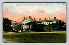 Boston MA-Massachusetts, Massachusetts General Hospital, Vintage c1908 Postcard picture