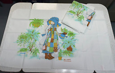 Vintage American Greetings Holly Hobbie Pillowcase PAIR | Excellent Condition picture