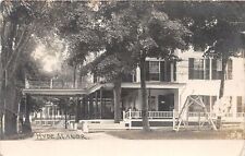 J50/ Sudbury Vermont RPPC Postcard c1910 Hyde Manor Building Hotel 186 picture
