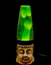 Custom “Buddha” Lava Lamp 3D Sculpted Ceramic Limited Edition Groovy Hippie picture