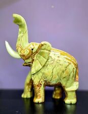 Green Onyx Elephant  Xtra Large  12” picture