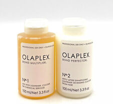Olaplex No. 1 Bond Multiplier & No. 2 Bond Perfector 3.3 oz Duo New & Sealed picture