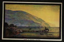 Dawn at Funchal Madeira Postcard Steamship Kenneth Shoesmith Royal Mail picture