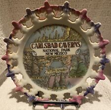 CARLSBAD CAVERNS National Park New Mexico Souvenir Plate Vintage picture
