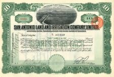 San Antonio Land and Irrigation Co., Limited - General Stocks picture