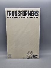 Transformers More that Meets the Eye #46 Variant Blank Cover Artist Comic-Con picture