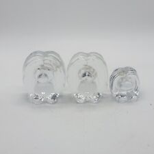 3 MCM Bergdala Glass Troll Figurine Paperweights VTG Swedish Peter Johannson picture