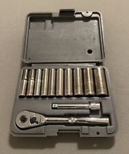 Craftsman USA 34782 Metric 12 Piece Socket Wrench Set w/ Case. picture